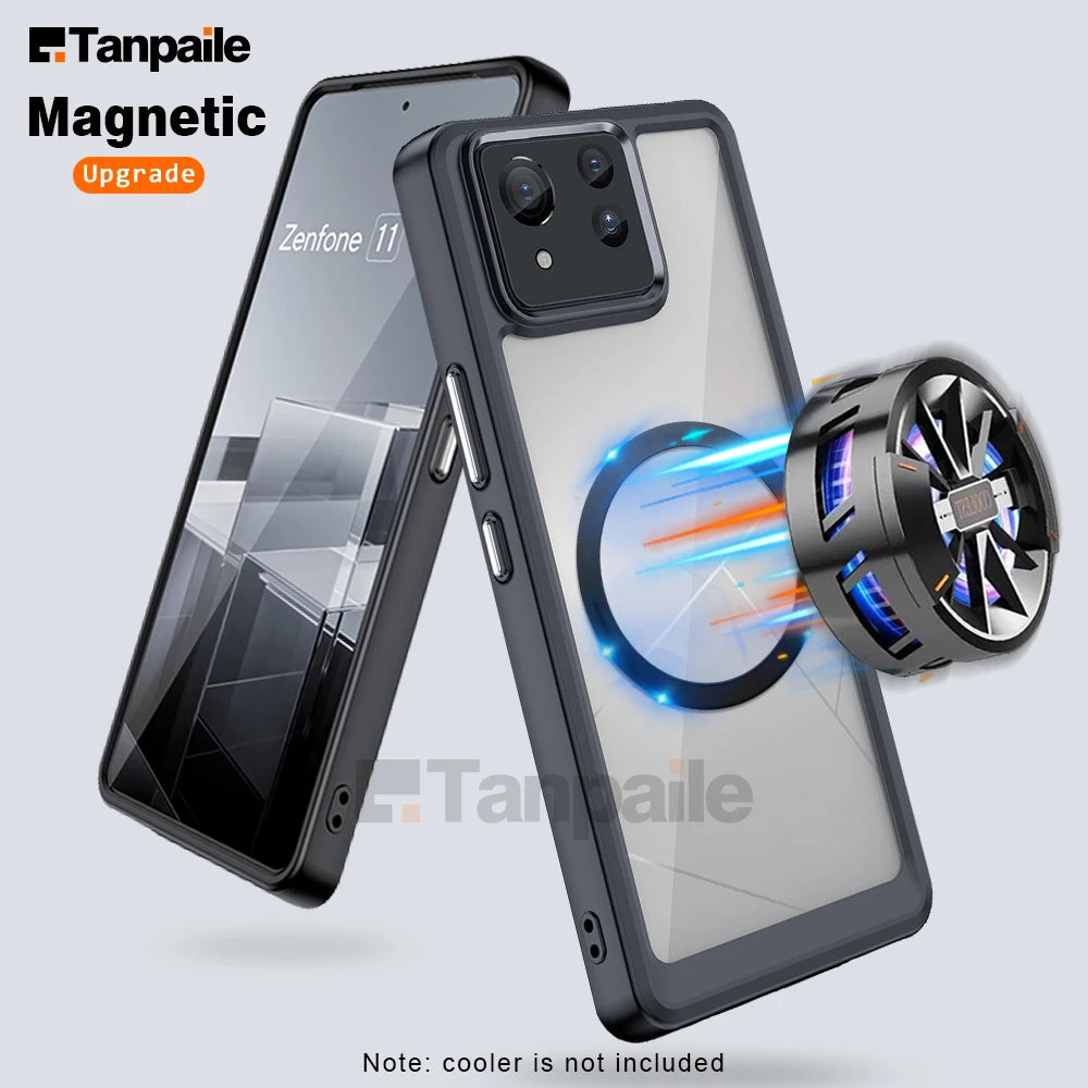 Deksel til Asus Zenfone 11 Ultra Zenfone9 10 Shockproof Minimalist Slim Thin Phone Cover Bumper Casing【Upgrade】
