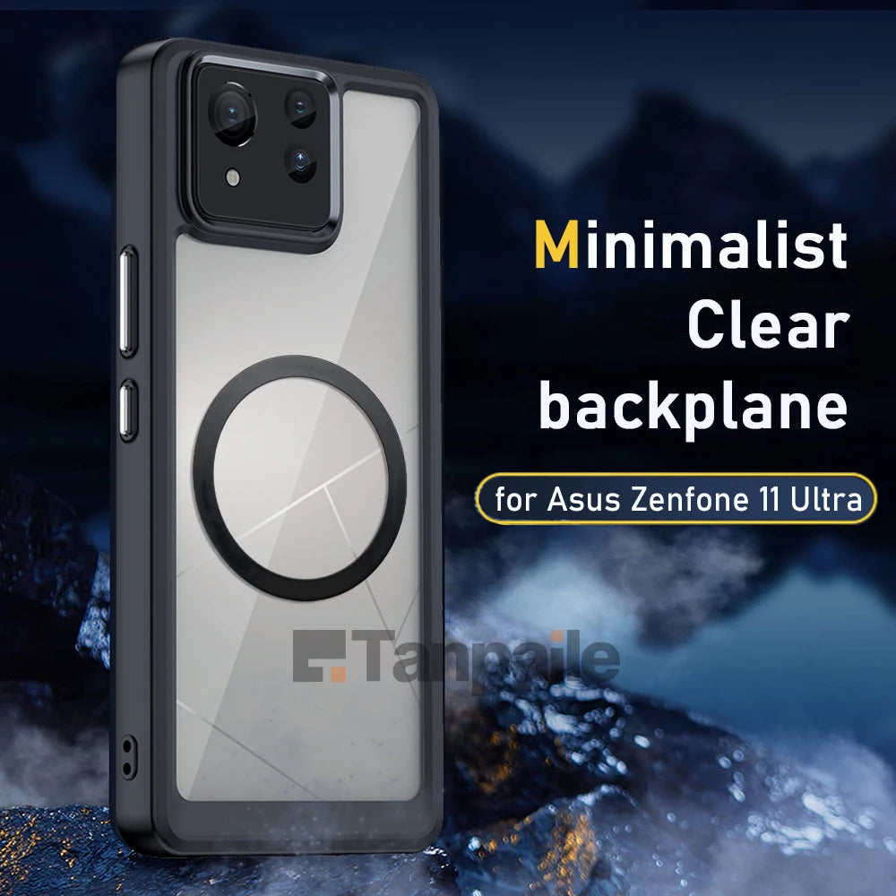 Deksel til Asus Zenfone 11 Ultra Zenfone9 10 Shockproof Minimalist Slim Thin Phone Cover Bumper Casing【Upgrade】
