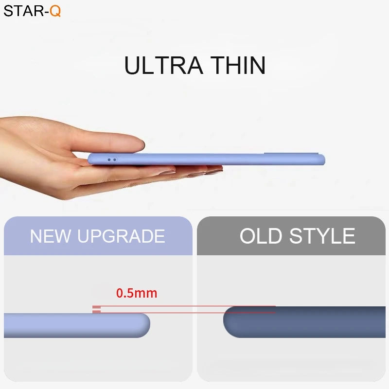 Deksel til Xiaomi Redmi Note 10 pro max 10s Original Camera Protective Soft Back Covers On Redmi Note10