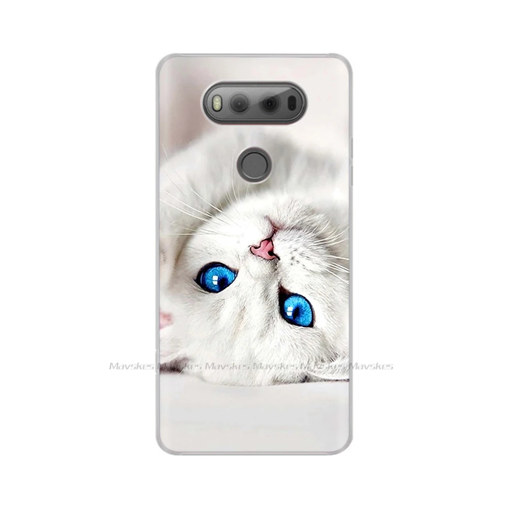 Deksel til LG V20 Case For LG V20 LGV20 V 20 Plus Pattern TPU Cell Phone Case Bumper Fundas