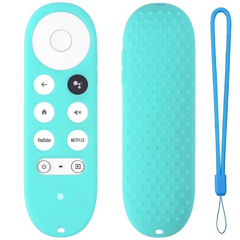 Deksel til Chromecast for -Google TV 2020 Voice Remote Shockproof Protective Cover for 2020 Chromecast Voice Remote