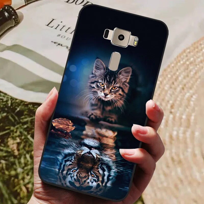 Deksel til Asus Zenfone 3 ZE552KL Case Phone Cover Silicone Soft TPU Back Cover for Asus Zenfone3 ZE552KL Case 5.5 inch Fundas Bumper