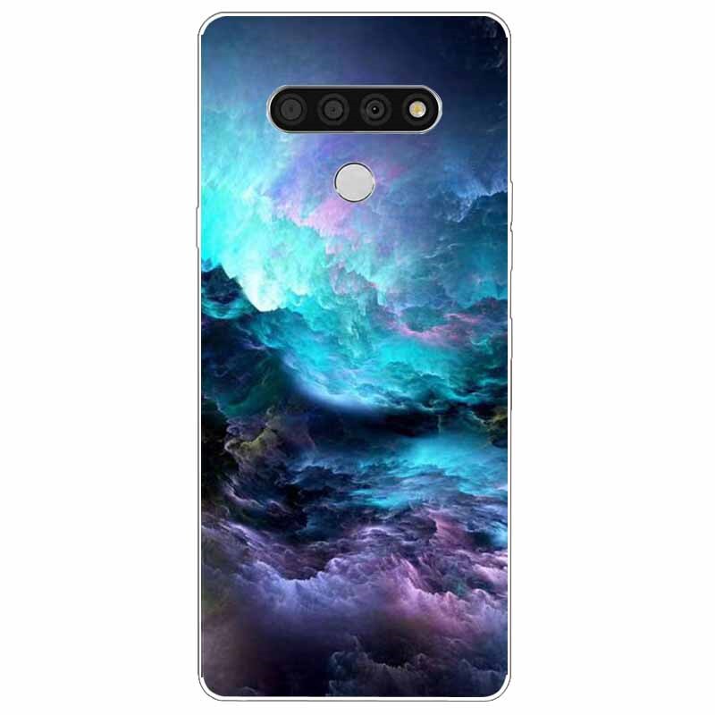 Deksel til LG K51 K61 V50 V60 Thinq Case Cute Cat Silicone Coque for LG K61 V50 Thinq Cases K 61 Shockproof Shell Bag