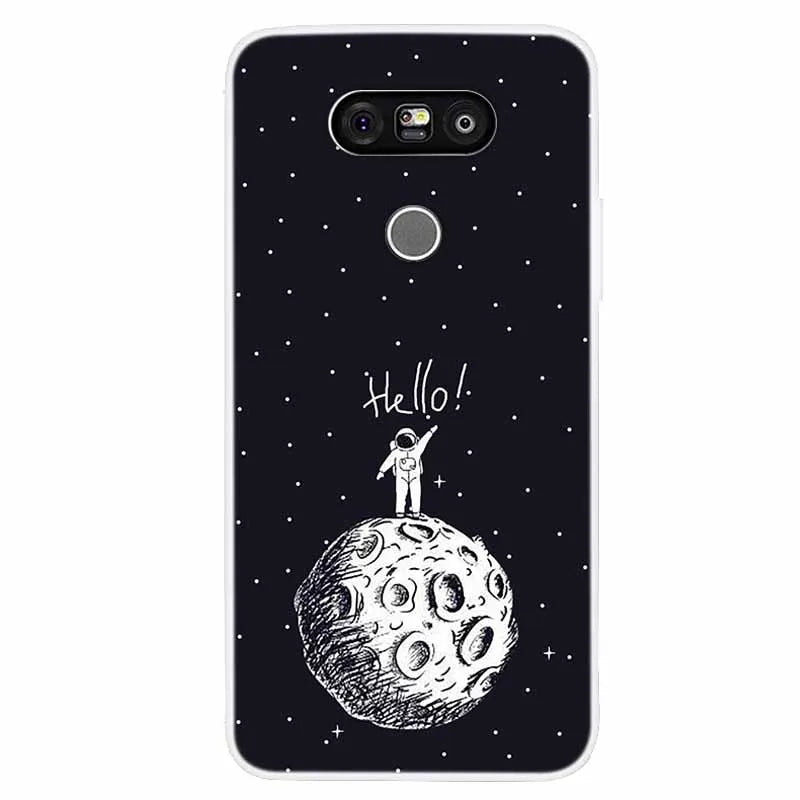 Deksel til LG G5 Case Luxury Soft Silicone Back Cover Phone Case For LG G5 H860 H850 F700L Coque TPU Cartoon Bumper Funda Fashion Shell