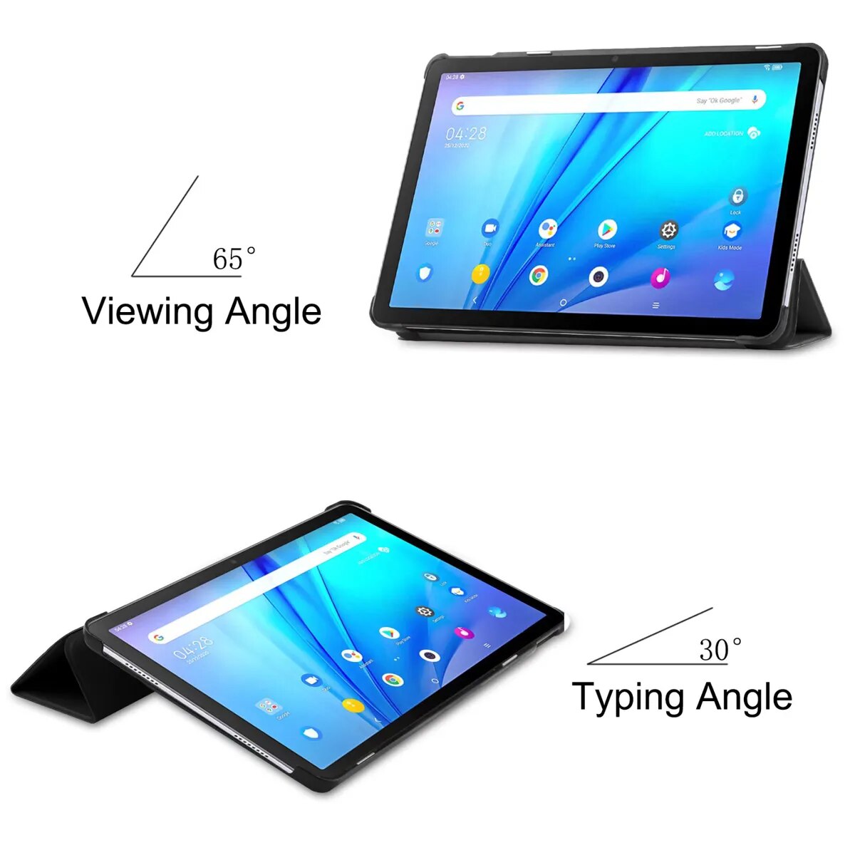 Deksel til TCL Tab 10s 9080G 10.1 inch 2021 Tablet Case Magnetic Folding Smart Cover Funda for TCL NXTPAPER 10S 2022 Protective Shell