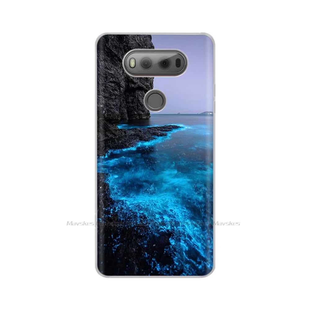 Deksel til LG V20 Case For LG V20 LGV20 V 20 Plus Pattern TPU Cell Phone Case Bumper Fundas