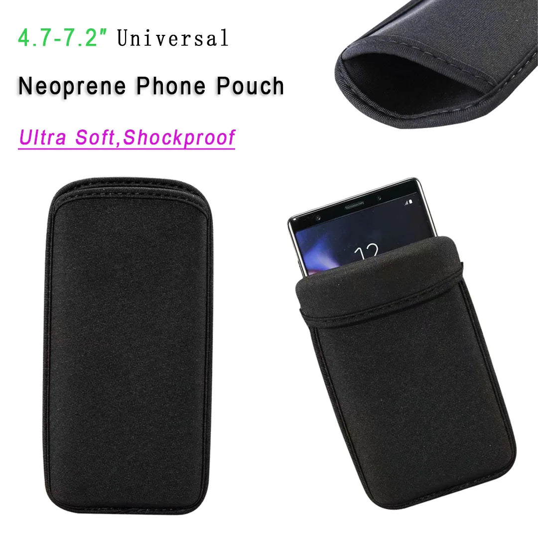 Deksel til iPhone Samsung Galaxy Huawei Xiaomi Redmi Moto Nokia Oppo Vivo LG Støtsikker mobilveske