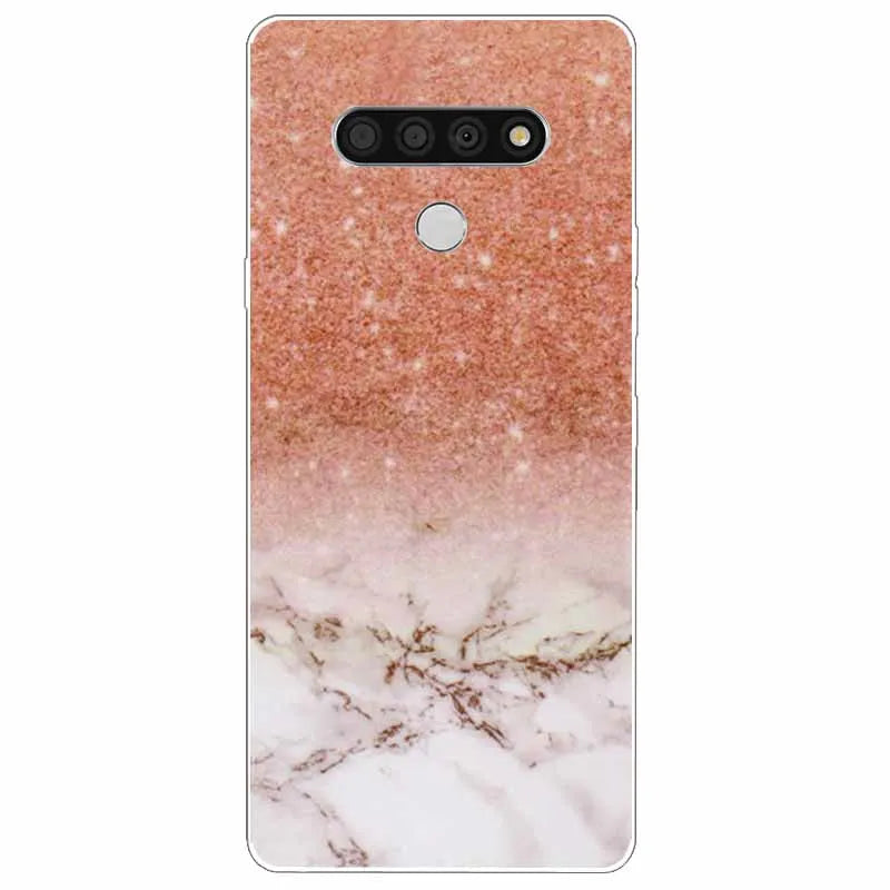 Deksel til LG K51 K61 V50 V60 Thinq Case Cute Cat Silicone Coque for LG K61 V50 Thinq Cases K 61 Shockproof Shell Bag