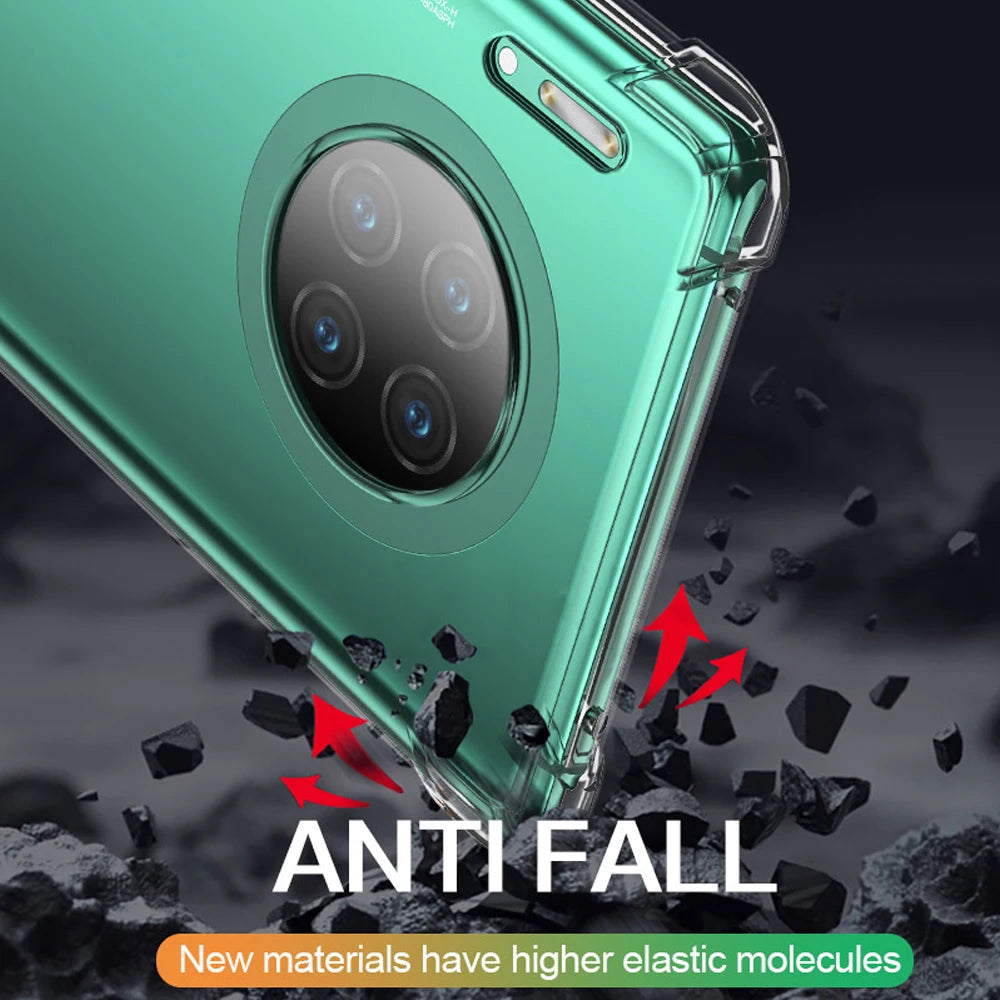 Deksel til huawei mate 30 pro mate 20 lite fitted mobile phone accessories coque silicone bag cases shockproof