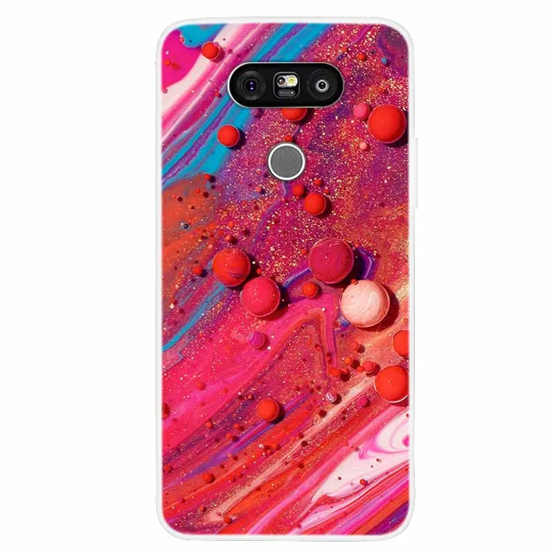 Deksel til LG G5 Case Luxury Soft Silicone Back Cover Phone Case For LG G5 H860 H850 F700L Coque TPU Cartoon Bumper Funda Fashion Shell
