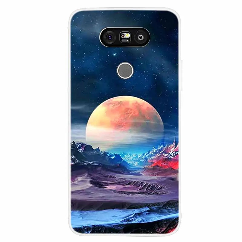 Deksel til LG G5 Case Luxury Soft Silicone Back Cover Phone Case For LG G5 H860 H850 F700L Coque TPU Cartoon Bumper Funda Fashion Shell