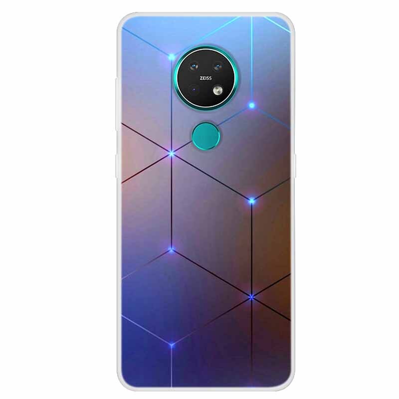 Deksel til Nokia 7.2 deksel 6.2 C20 C30 silikondeksel med motiv For Nokia 6.2 deksel Bumper Nokia X20