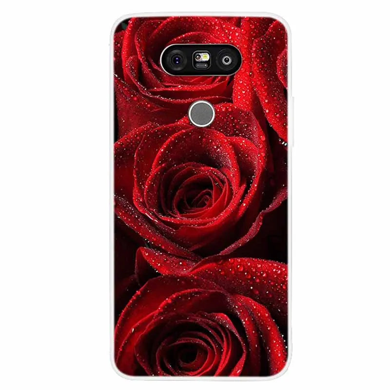 Deksel til LG G5 Case Luxury Soft Silicone Back Cover Phone Case For LG G5 H860 H850 F700L Coque TPU Cartoon Bumper Funda Fashion Shell