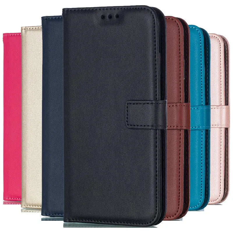 Deksel til Huawei P8 P9 P10 P20 P30 P40 Lite Pro 2017 P40Lite P30lite P20Lite Flip Cover Card Slot Bags