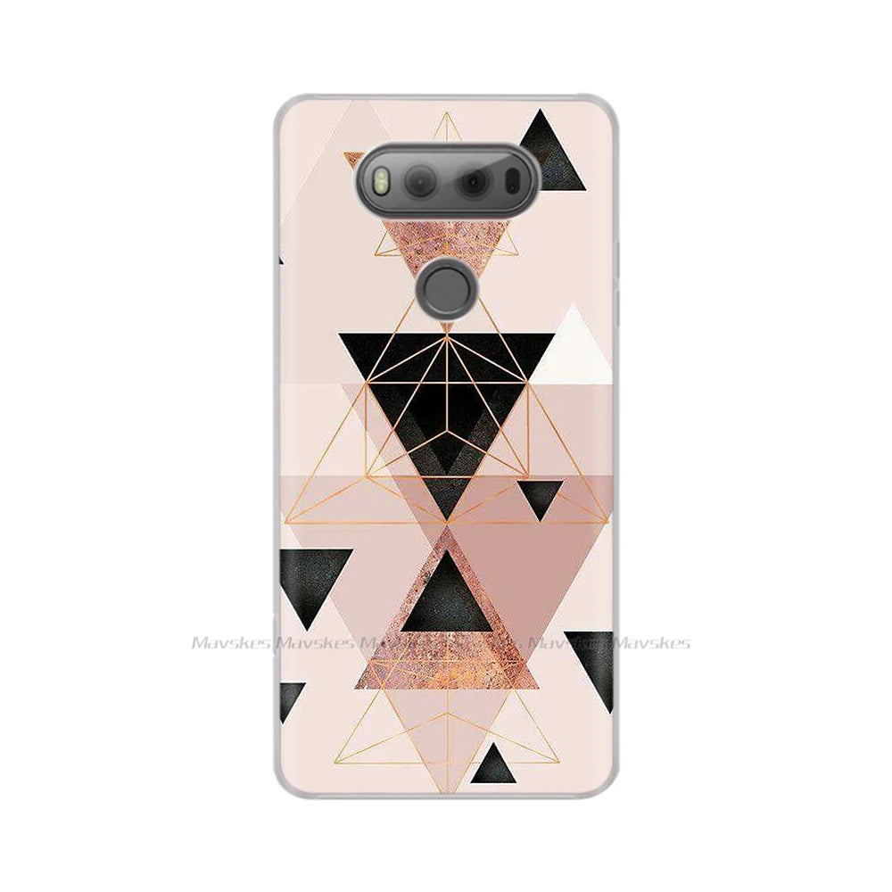 Deksel til LG V20 Case For LG V20 LGV20 V 20 Plus Pattern TPU Cell Phone Case Bumper Fundas