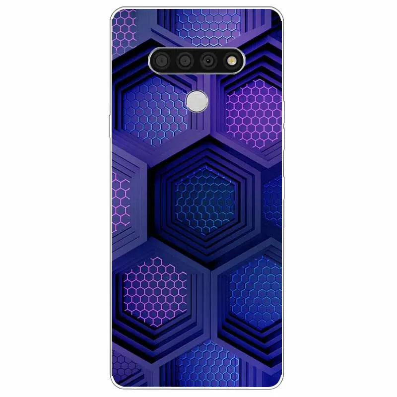 Deksel til LG K51 K61 V50 V60 Thinq Case Cute Cat Silicone Coque for LG K61 V50 Thinq Cases K 61 Shockproof Shell Bag