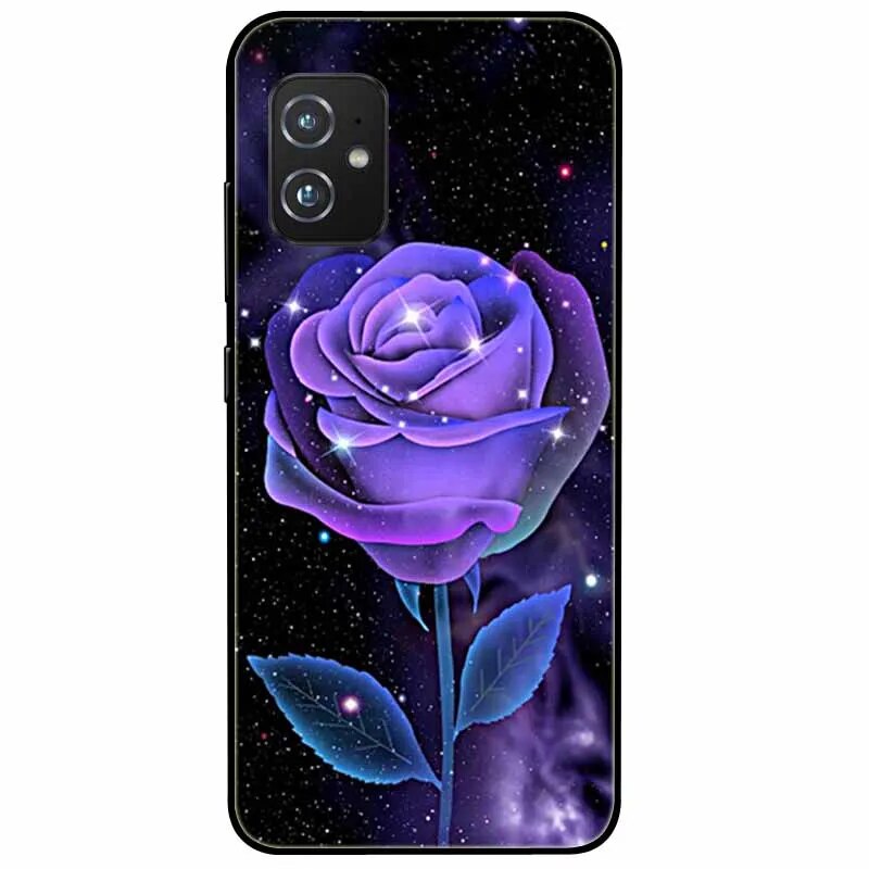 Deksel til Asus Zenfone 8 ZS590KS Case Phone Cover Soft Silicone TPU Back Cases For Asus Zenfone8 ZS 590KS Coque 5.9 inch Fashion Capa