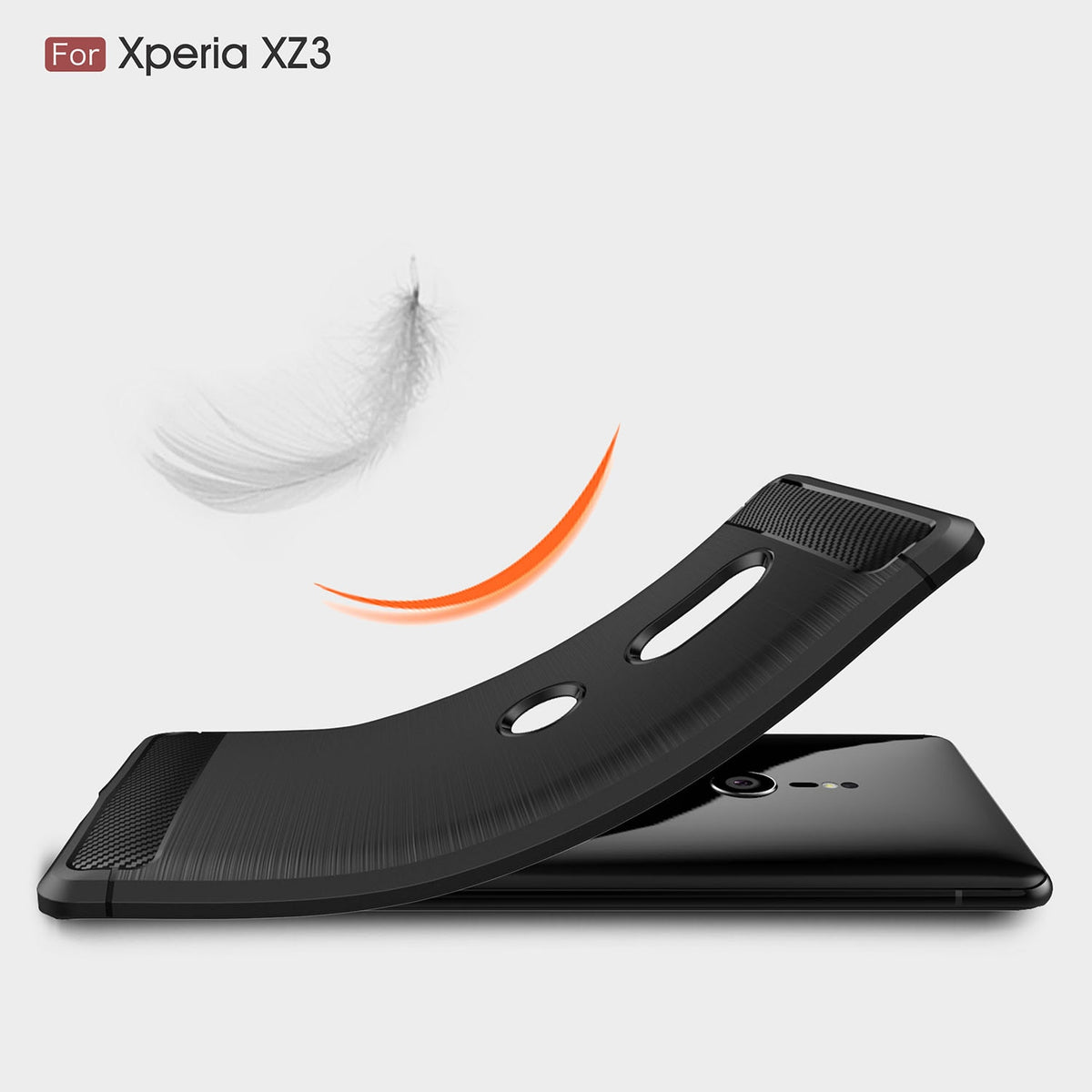 Deksel til Sony Xperia XZ3 XZ1 XZ2 Premium Case Carbon fiber Cover Shockproof Phone Cases For Sony Xperia XZ2 Compact XZ1 Back cover