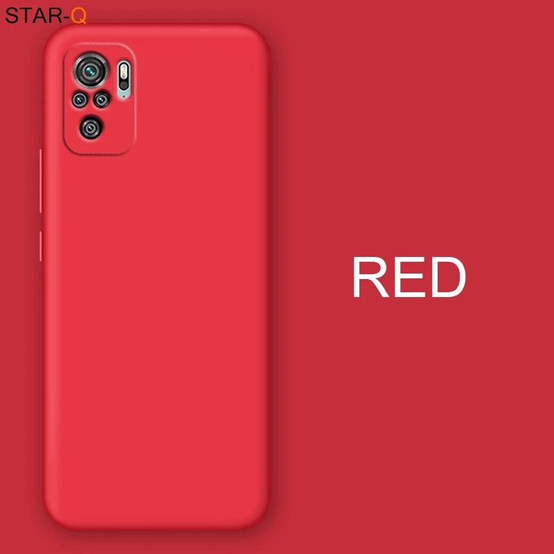 Deksel til Xiaomi Redmi Note 10 pro max 10s Original Camera Protective Soft Back Covers On Redmi Note10