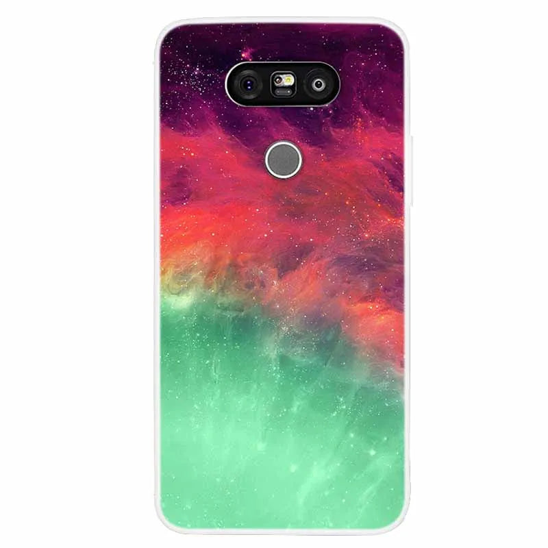 Deksel til LG G5 Case Luxury Soft Silicone Back Cover Phone Case For LG G5 H860 H850 F700L Coque TPU Cartoon Bumper Funda Fashion Shell
