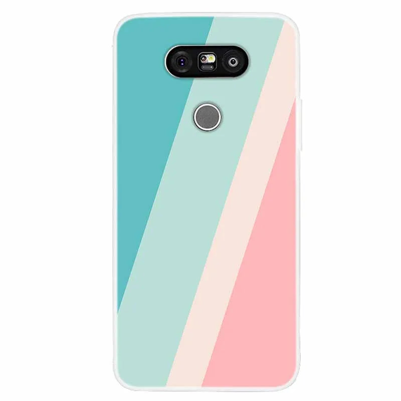 Deksel til LG G5 Case Luxury Soft Silicone Back Cover Phone Case For LG G5 H860 H850 F700L Coque TPU Cartoon Bumper Funda Fashion Shell