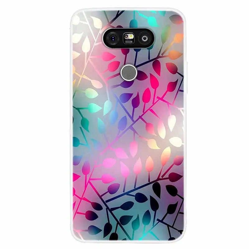 Deksel til LG G5 Case Luxury Soft Silicone Back Cover Phone Case For LG G5 H860 H850 F700L Coque TPU Cartoon Bumper Funda Fashion Shell