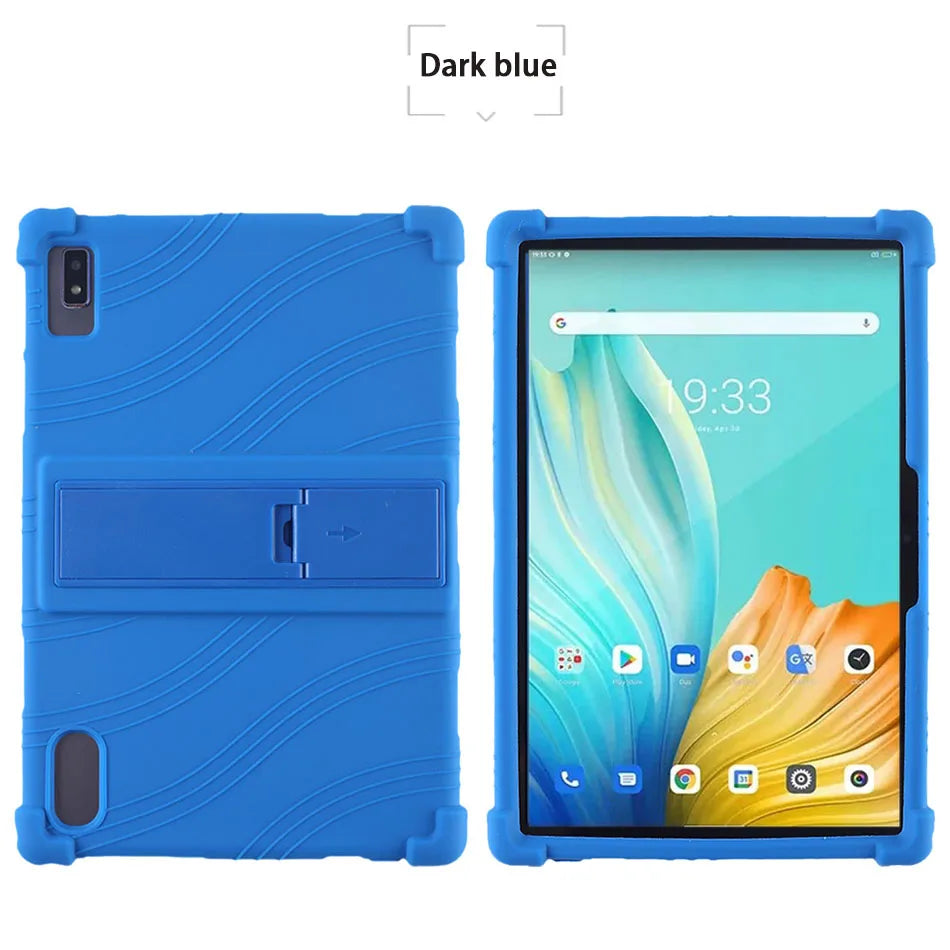 Deksel til Soft Silicon Case Alcatel 1T 2020 3T 2020 Stand Adjustable Tablet Cover Alcatel 3T 10 Protect Shell Back Protective