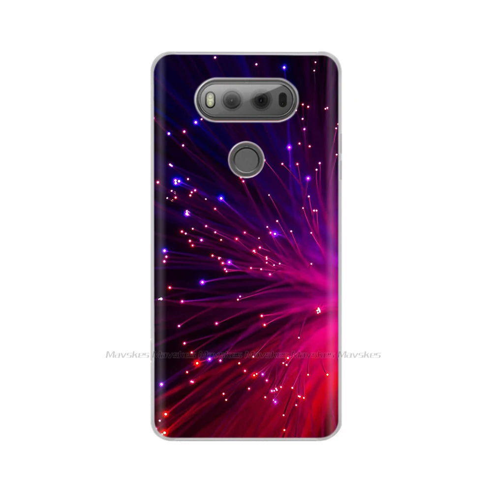 Deksel til LG V20 Case For LG V20 LGV20 V 20 Plus Pattern TPU Cell Phone Case Bumper Fundas