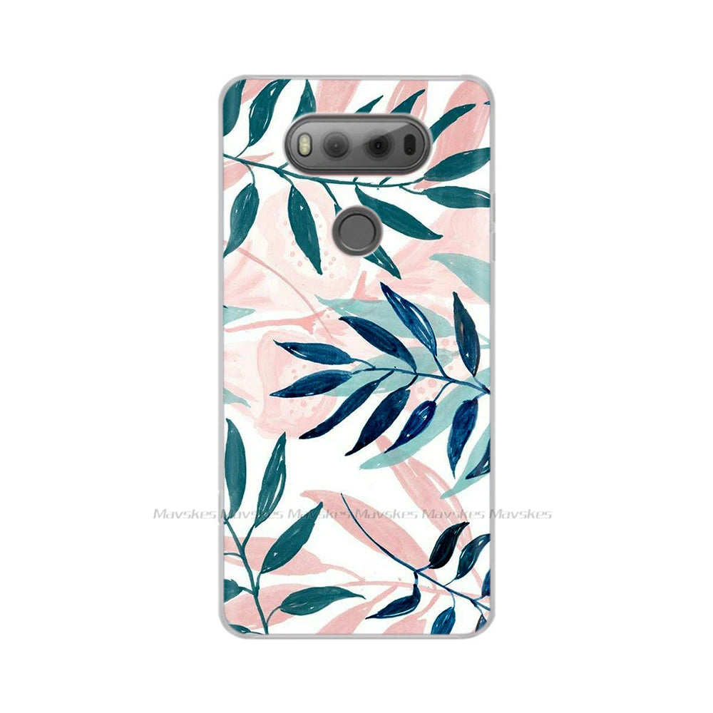 Deksel til LG V20 Case For LG V20 LGV20 V 20 Plus Pattern TPU Cell Phone Case Bumper Fundas