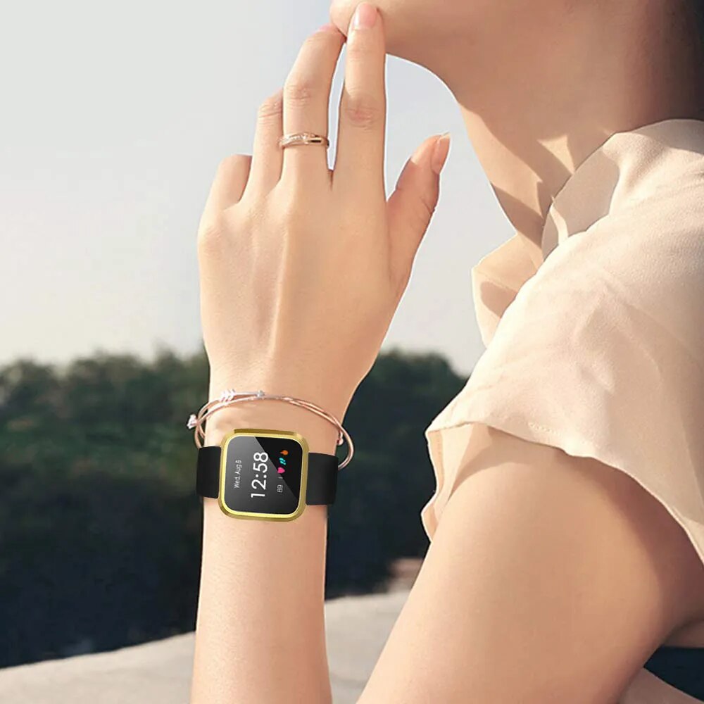 Deksel til Fitbit Versa 1, Versa 2 og Versa Lite ultra-slim TPU