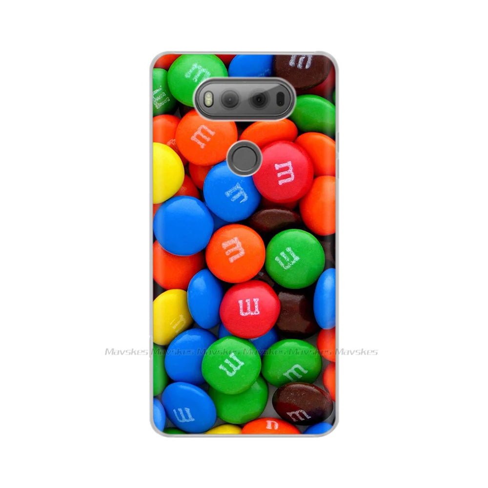 Deksel til LG V20 Case For LG V20 LGV20 V 20 Plus Pattern TPU Cell Phone Case Bumper Fundas