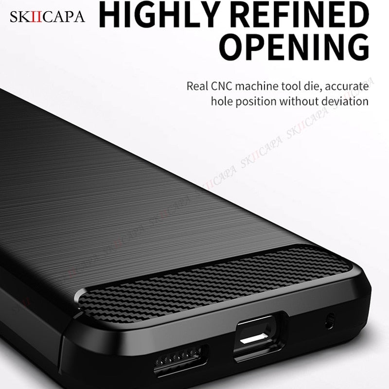 Deksel til Sony Xperia 10 1 5 III II Ace 2 XZ3 XZ2 XZ1 XA2 Holder Stand Shockproof Cover