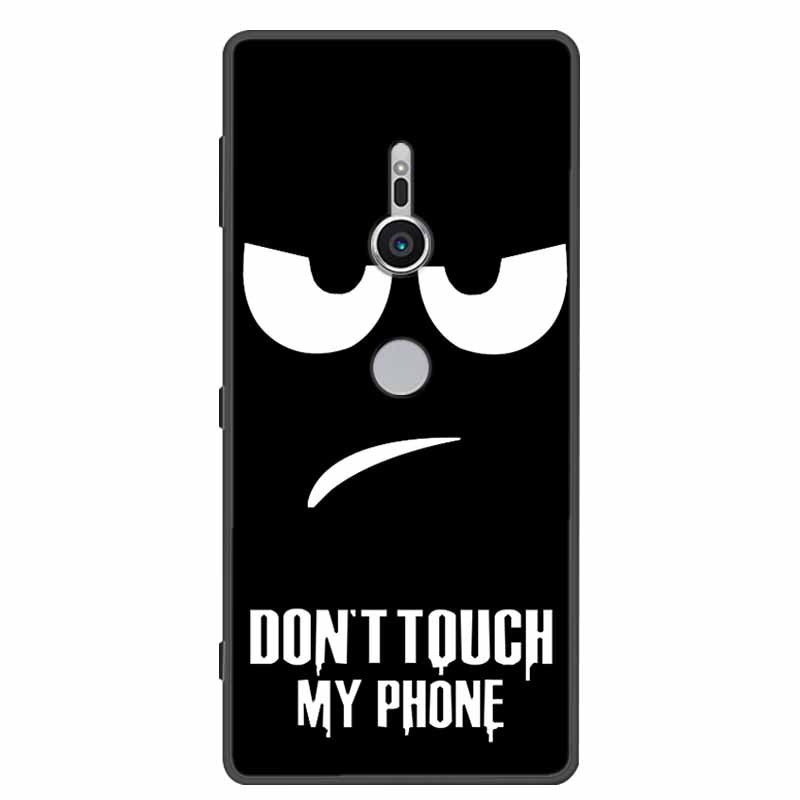 Deksel til Sony Xperia XZ1 XZ2 XZ3 Cover Silicone Painted Soft Phone Back Cases for Sony XZ2 Compact Premium Protective Funda Capa