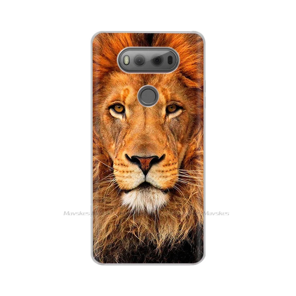 Deksel til LG V20 Case For LG V20 LGV20 V 20 Plus Pattern TPU Cell Phone Case Bumper Fundas