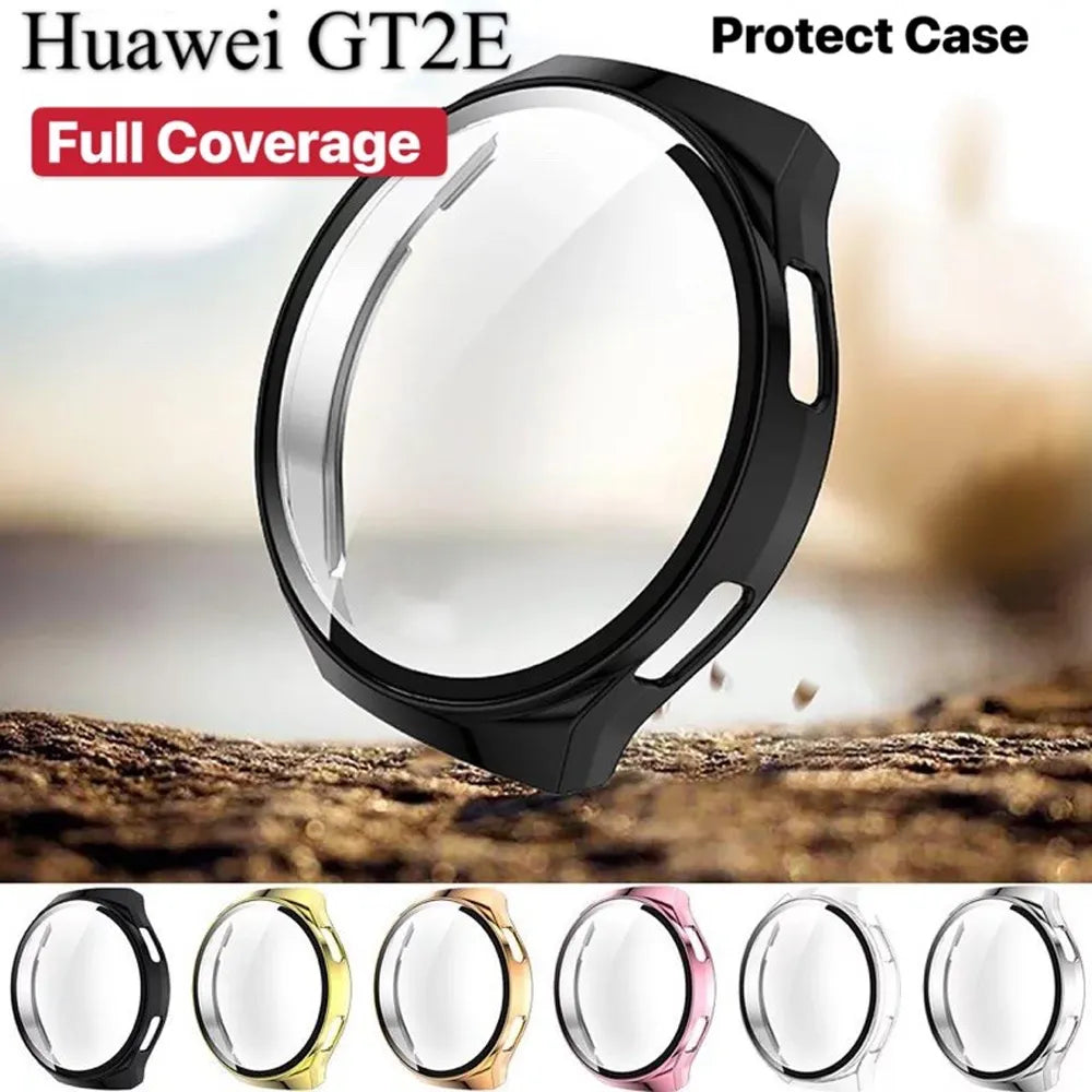Deksel til Huawei Watch GT2e soft TPU Bumper Full Coverage protective Frame shellcase smart watch Accessories for Watch GT 2E 2 E
