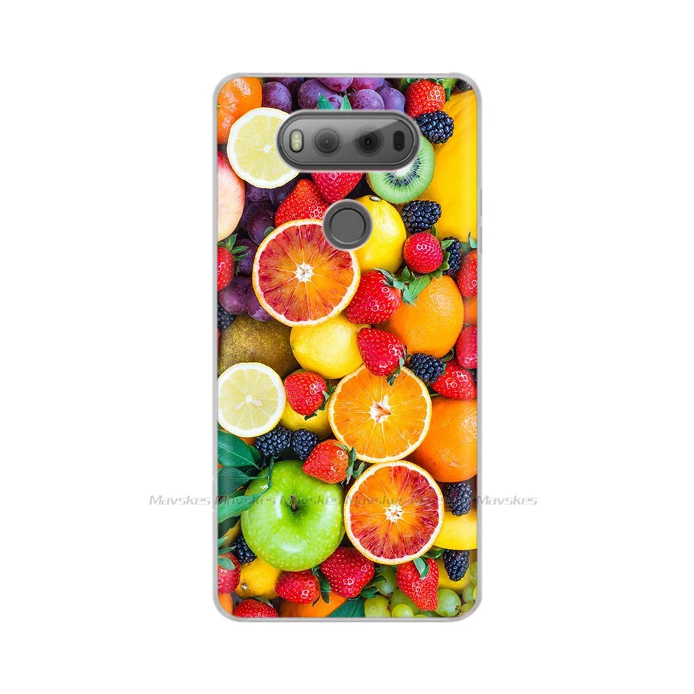 Deksel til LG V20 Case For LG V20 LGV20 V 20 Plus Pattern TPU Cell Phone Case Bumper Fundas