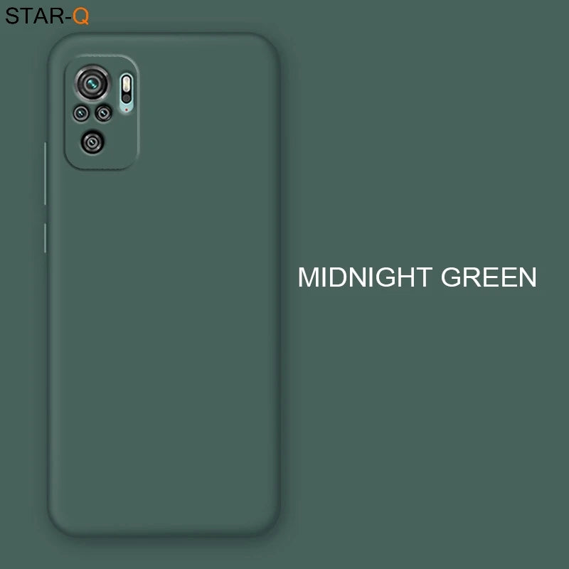 Deksel til Xiaomi Redmi Note 10 pro max 10s Original Camera Protective Soft Back Covers On Redmi Note10