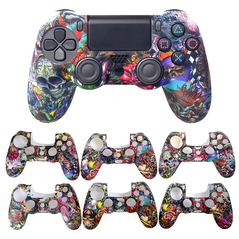 Deksel til SONY Playstation 4 PS4 Controller Protection Case For PS4 Pro Slim Gamepad