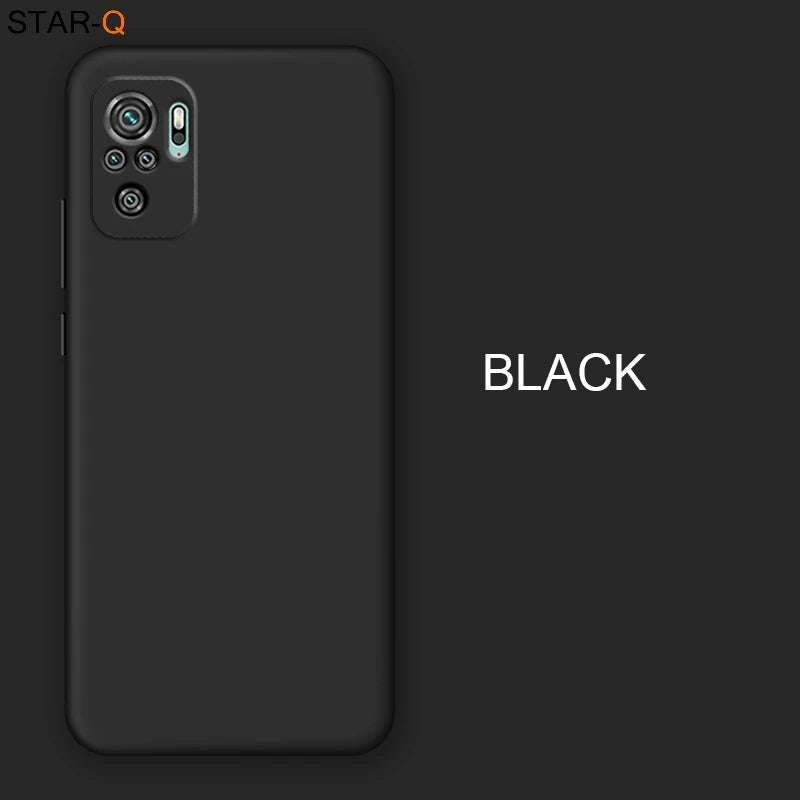 Deksel til Xiaomi Redmi Note 10 pro max 10s Original Camera Protective Soft Back Covers On Redmi Note10