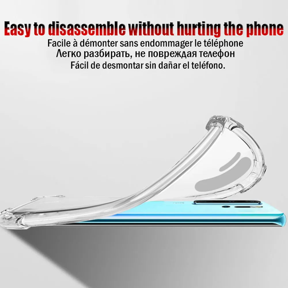 Deksel til huawei P40 pro P30 P20 lite luxury mobile phone accessorie bumpers fitted coque silicone cases