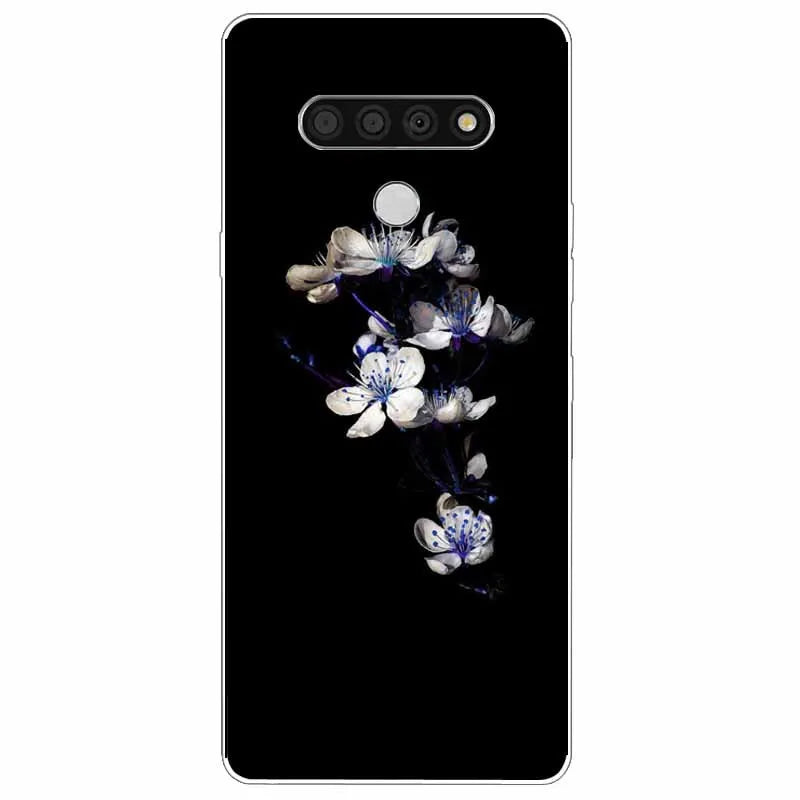 Deksel til LG K51 K61 V50 V60 Thinq Case Cute Cat Silicone Coque for LG K61 V50 Thinq Cases K 61 Shockproof Shell Bag