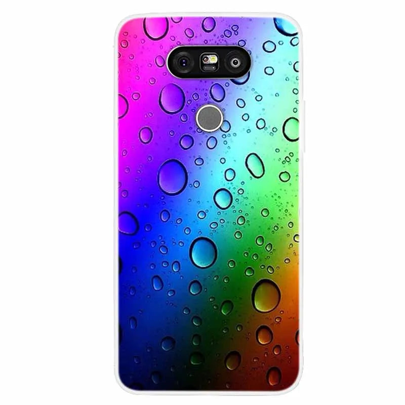 Deksel til LG G5 Case Luxury Soft Silicone Back Cover Phone Case For LG G5 H860 H850 F700L Coque TPU Cartoon Bumper Funda Fashion Shell