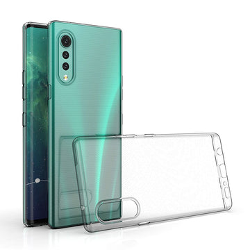 Deksel til LG Velvet G9 ThinQ 4G 5G Soft TPU Full Protective Clear Mobile Back Cover LGVelvet Housing