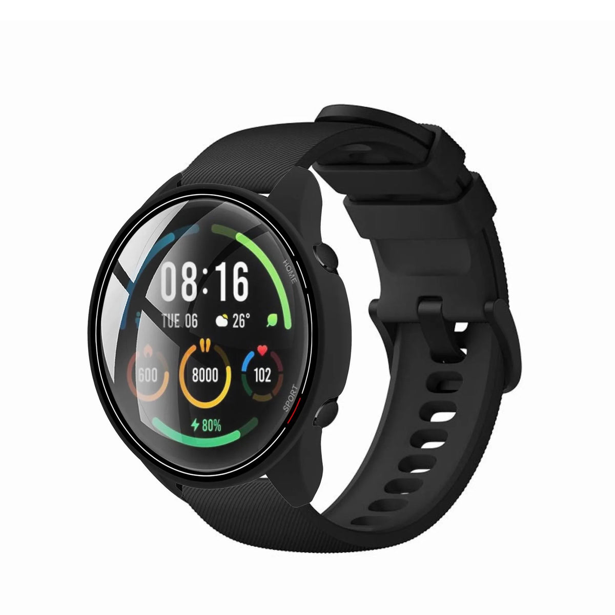Deksel til Xiaomi Mi Watch Color Sports Version Smart Watch Protective Bumper deksel