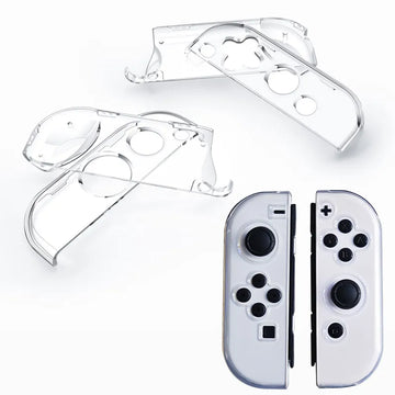 Deksel til Nintendo Switch/Switch Oled NS Joy-Con Crystal Transparent TPU Soft Protector