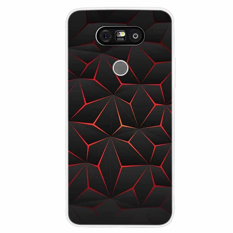 Deksel til LG G5 Case Luxury Soft Silicone Back Cover Phone Case For LG G5 H860 H850 F700L Coque TPU Cartoon Bumper Funda Fashion Shell