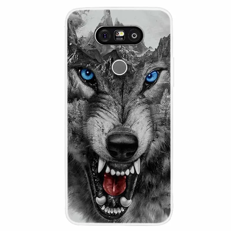 Deksel til LG G5 Case Luxury Soft Silicone Back Cover Phone Case For LG G5 H860 H850 F700L Coque TPU Cartoon Bumper Funda Fashion Shell