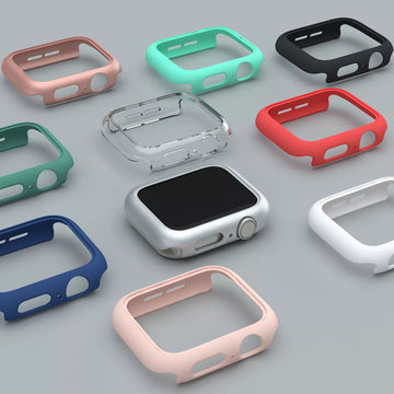 Deksel til Apple Watch Series 3-7 & SE (38-45mm) - Hard PC bumper-ramme