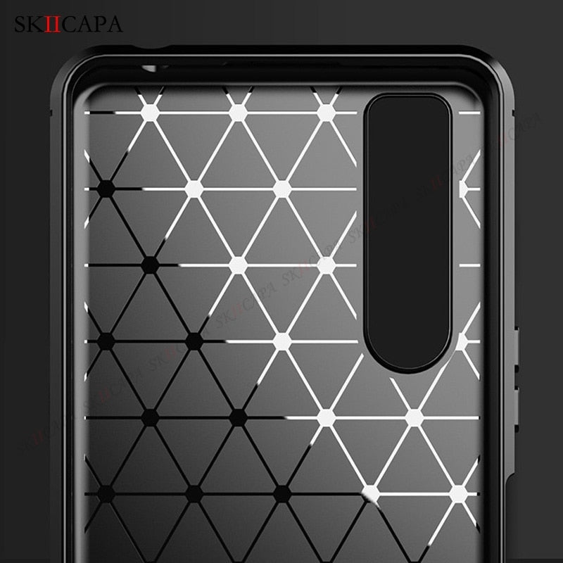 Deksel til Sony Xperia 10 1 5 III II Ace 2 XZ3 XZ2 XZ1 XA2 Holder Stand Shockproof Cover