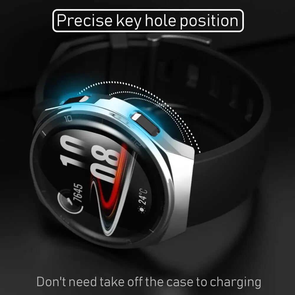 Deksel til Huawei Watch GT2e soft TPU Bumper Full Coverage protective Frame shellcase smart watch Accessories for Watch GT 2E 2 E